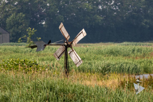 Ouderwetse windmolen